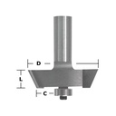 Panel Raiser-Shaker X 1/2"Shk