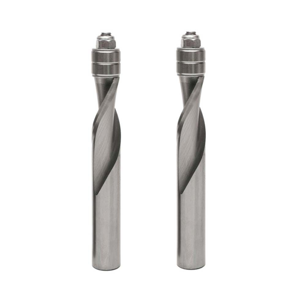 2pc SolidCarbide FlushTrim Set