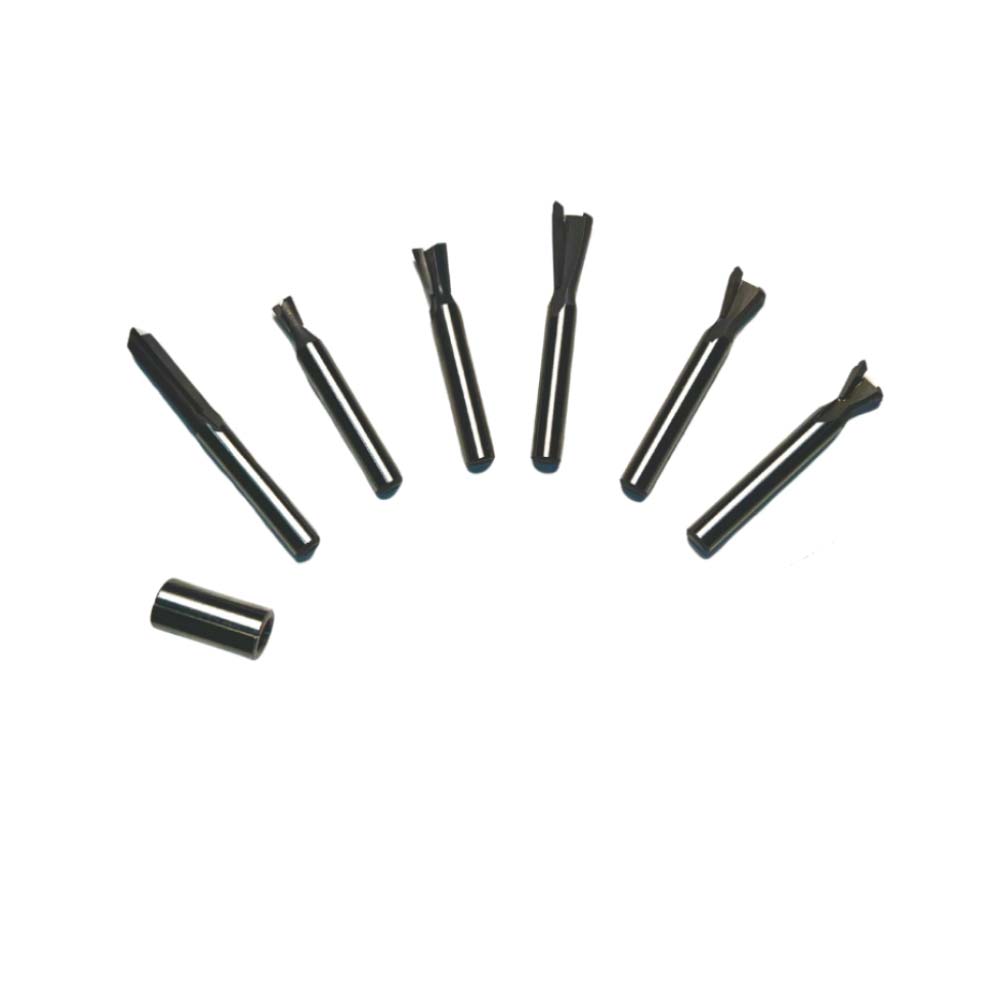 6 pc Leigh Jig Set, 8mm Shank C