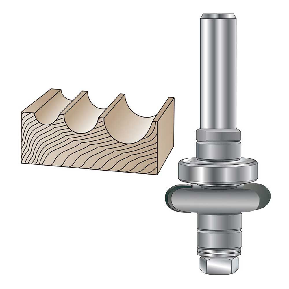 1/4" Flute Cutter Assembly