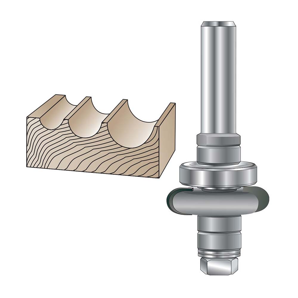 1/2" Flute Cutter Assembly   C