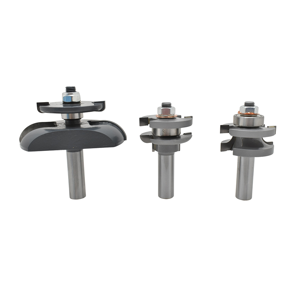 3pc Router BitSet,1/2"Shank(I)