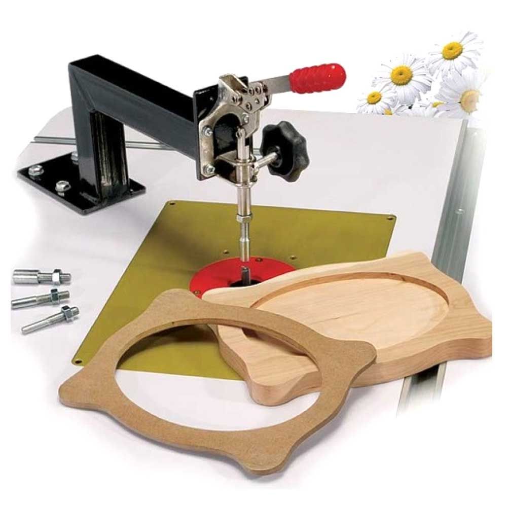 4pc Daisy Pin Router Bit Set