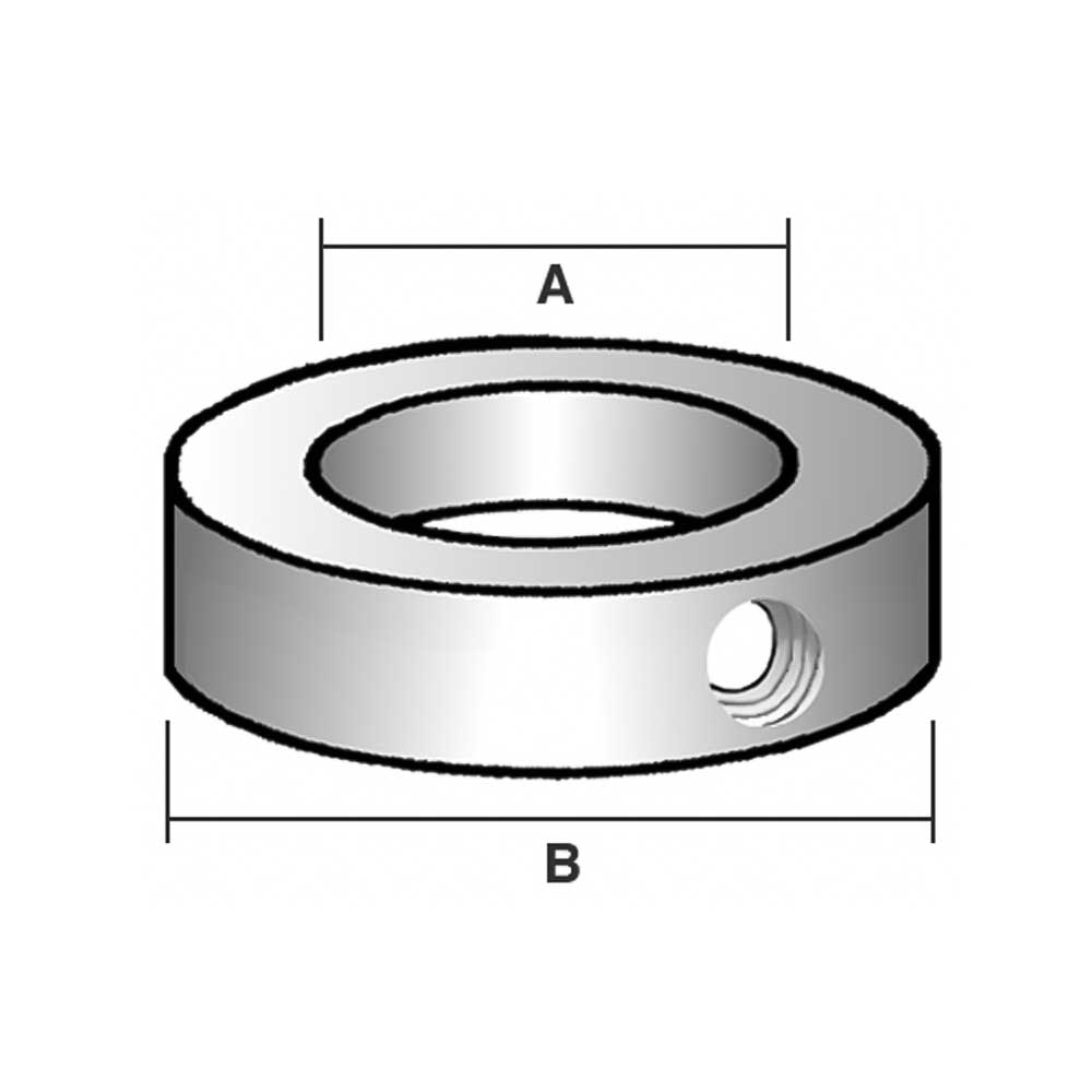 Stop Collar 13/16 X 1/2 - Set Of 3