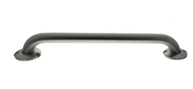 1-1/4" x 18" Grab Bar w/ Concealed Snap-On Flange (Satin Finish)
