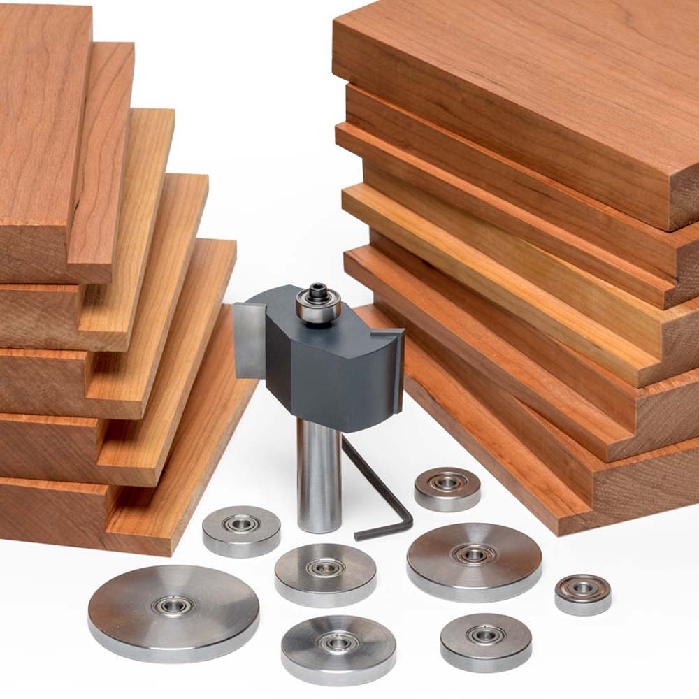10pc Rabbeting Kit, 1/2" Shank - (Freud 32-526)