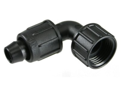 1/2" Power-Loc Elbow with 3/4" FHT Outlet