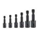 7-Piece Adjustable Quick-Change Hex Shank Adapter Set