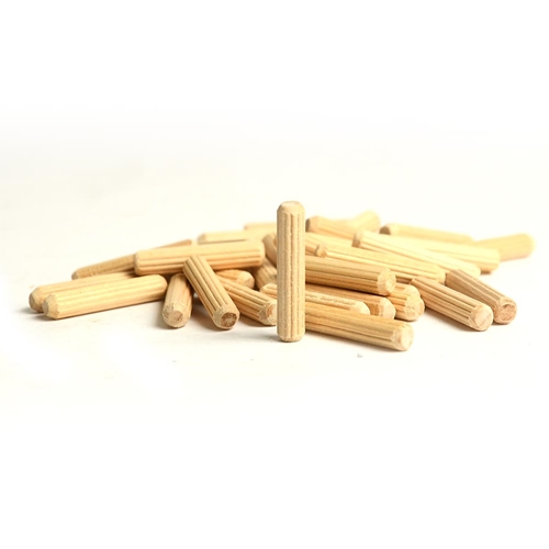 Birch Wood Dowel Pins (Size: 1/4" x 1-1/2") - 100 PACK