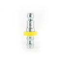 1/4" x 3/8" Aulo Easy-Lock Coupler Plug Reducer - w/BARB - Silver - 100 Pack