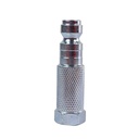 1/4" FPT Automotive Recapper Coupler Plug - Longer Version 50mm Length - Single Display Pack