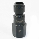 3/8" x 1/4" FPT Auto Coupler Plug Reducer - Six Display Pack