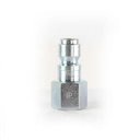 3/8" x 3/8" FPT Auto Coupler Plug - Silver - 25 Pack