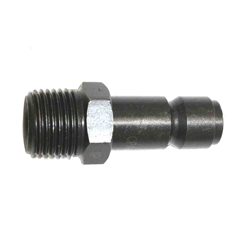 1/2" x 3/8" MPT Auto Coupler Plug - 100 Pack