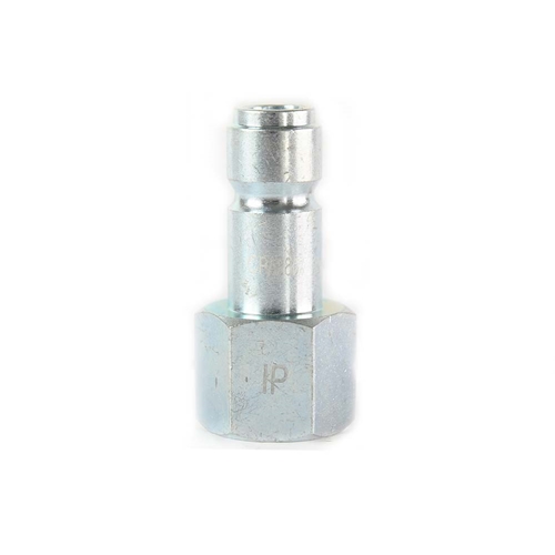 1/2" x 1/2" FPT Auto Coupler Plug - Silver - Display Pack 
