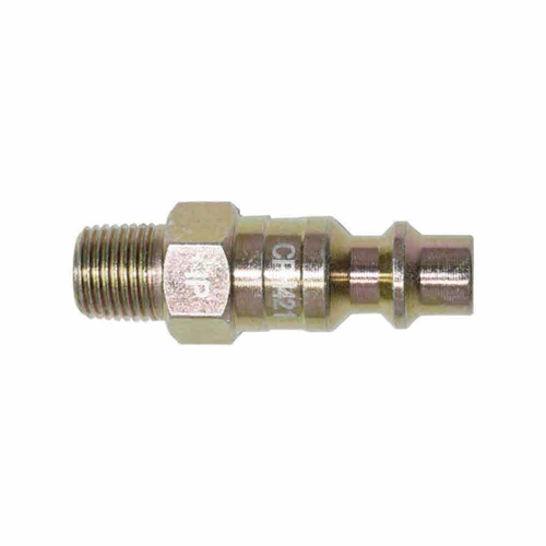 1/4" x 1/8" MPT Industrial Coupler Plug - Single Display Pack