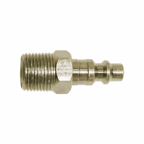 1/4" x 3/8" MPT Industrial Coupler Plug Reducer
 - 100 Pack Bulk