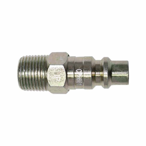3/8" x 3/8" MPT Industrial Coupler Plug - Single Display Pack