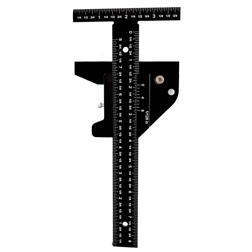 Aluminum Professional Dual Function Scriber Gauge - 8-Inch
