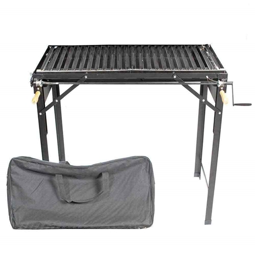 Portable BBQ Stand with Carrying Case
