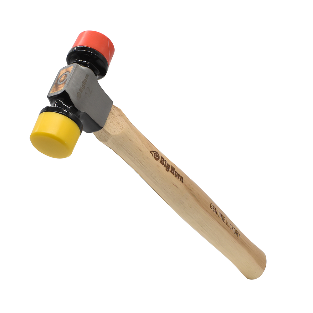 12 oz. Hickory 2-Sided Soft Face Mallet