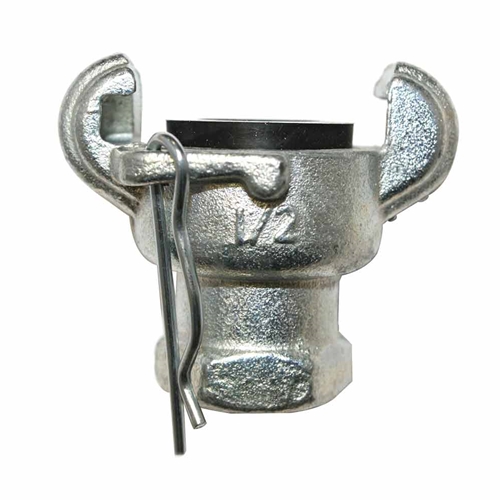 1/2" FPT Straight Through Jack Hammer Coupler 
 - 25 Pack Bulk