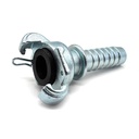 3/4" Hose Barb Straight Through Jack Hammer Coupler
 - 50 Pack Bulk