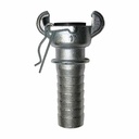 1" Hose Barb Straight Through Jack Hammer Coupler - Single Display Pack