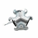 Jack Hammer 2 Lug Universal Coupling with Triple Connections - Six Display Pack