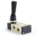 Hand Valve - 5 Port - 2 Way - 1/4" NPT