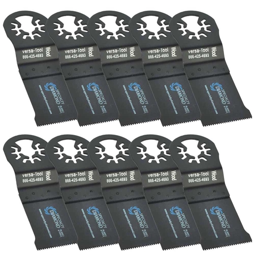 35mm Wood Blade Compatible with Fein Multimaster, Dremel, Bosch, Craftsman, Ridgid Oscillating Tools  / 10pk

