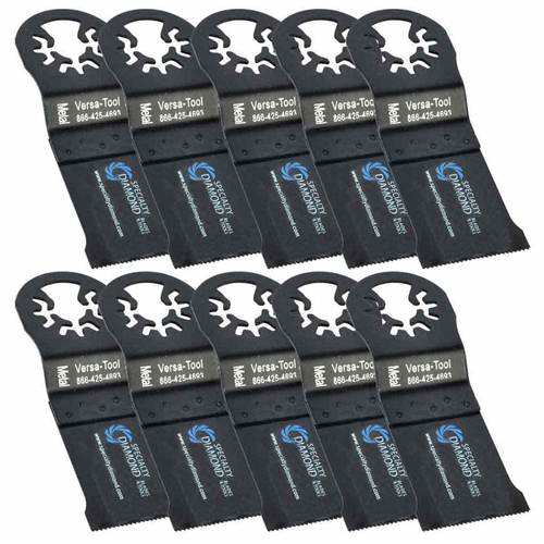 35mm Bi-Metal Blade Compatible with Fein Multimaster, Dremel, Bosch, Craftsman, Ridgid Oscillating Tools  / 10pk
