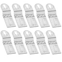 30mm Stainless Steel Saw  Blade Compatible with Fein Multimaster, Dremel, Bosch, Craftsman, Ridgid Oscillating Tools  / 10pk