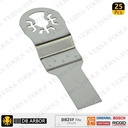 20mm Stainless Steel Saw  Blade  Compatible with Fein Multimaster, Dremel, Bosch, Craftsman, Ridgid Oscillating Tools  /  25/pk