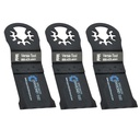 35mm Bi-Metal Blade Compatible with Fein Multimaster, Dremel, Bosch, Craftsman, Ridgid Oscillating Tools   / 3pcs/pk