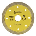 4" High Performance General Purpose Dry or Wet Cutting Turbo Diamond Blade - 2/Pk
