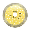 4.5" Turbo Diamond Blade  20mm (0.78") Arbor with 5/8" Brass Adapter Ring