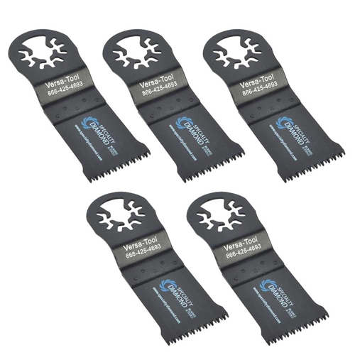 35mm Japan Cut Tooth Wood Blade Compatible with Fein Multimaster, Dremel, Bosch, Craftsman, Ridgid Oscillating Tools  / 5pk
