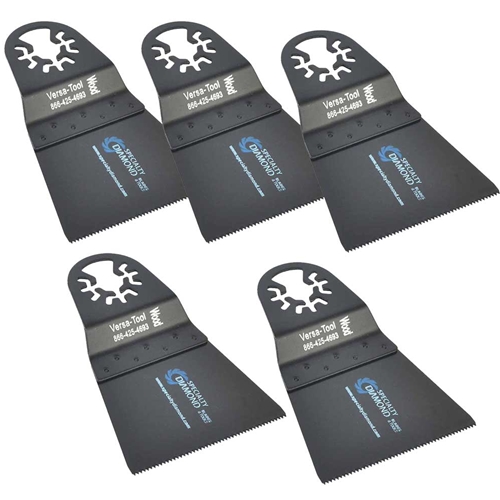 65mm Wood Blade  Compatible with Fein Multimaster, Dremel, Bosch, Craftsman, Ridgid Oscillating Tools  / 5pk