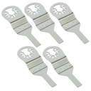 10mm Stainless Steel Saw  Blade Compatible with Fein Multimaster, Dremel, Bosch, Craftsman, Ridgid Oscillating Tools  / 5/pk
