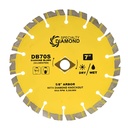 7" Segmented Concrete Diamond Blade 5/8" Arbor with Diamond Knockout