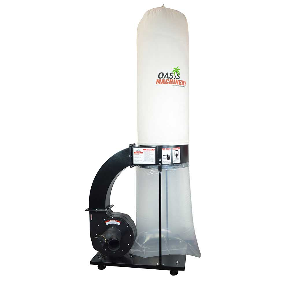 2 HP Wood Dust Collector 220V (1666A)