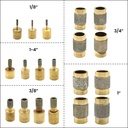 Secco 19 Bit Glass, Tile And Stone Diamond Grinding Wheel Assorment (19197)
