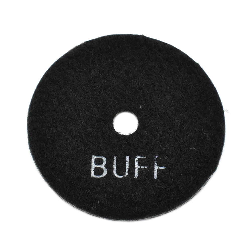 3" Black Buffing Polishing Pad