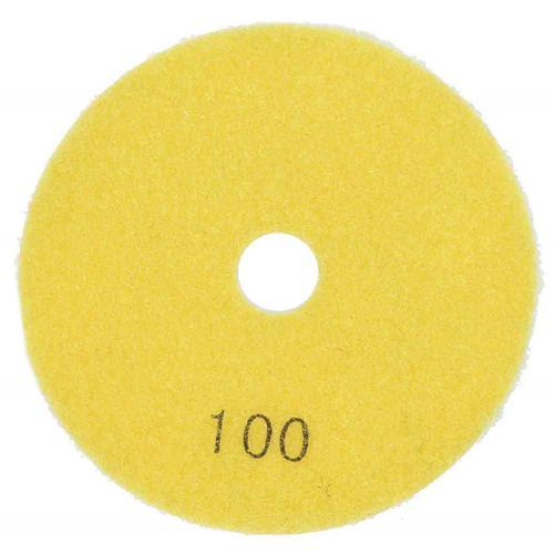 Resin Diamond Polishing Pad,  4" 100 Grit