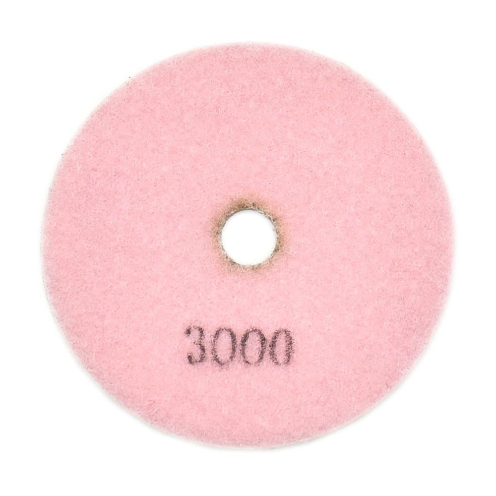Resin Diamond Polishing Pad,  4" 3000 Grit