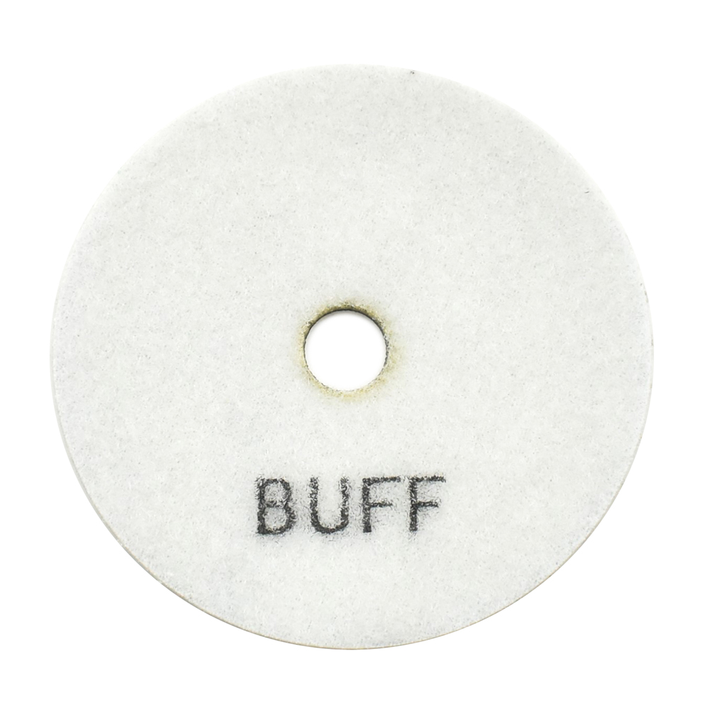 4" White Buffing Polishing Pad