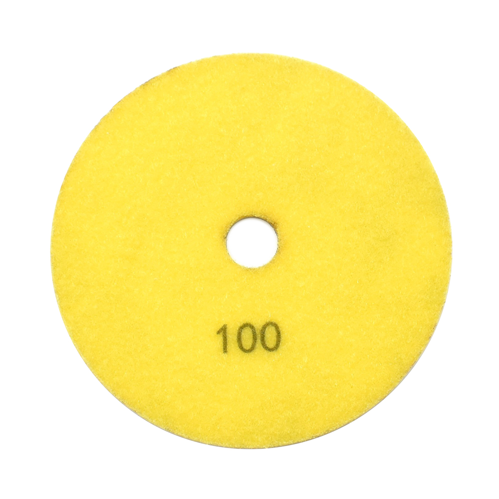 Resin Diamond Polishing Pad,  5" 100 Grit
