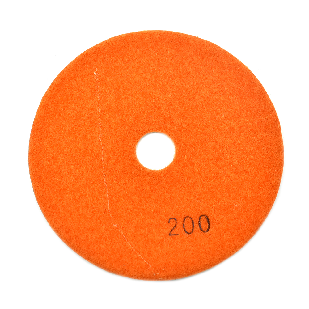 Resin Diamond Polishing Pad,  5" 200 Grit
