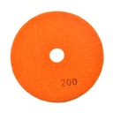 Resin Diamond Polishing Pad,  5" 200 Grit
